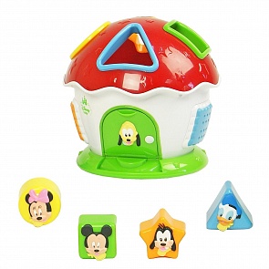 Развивающая игрушка - Дом-сортер Микки и друзья (Clementoni, Cl 14259)